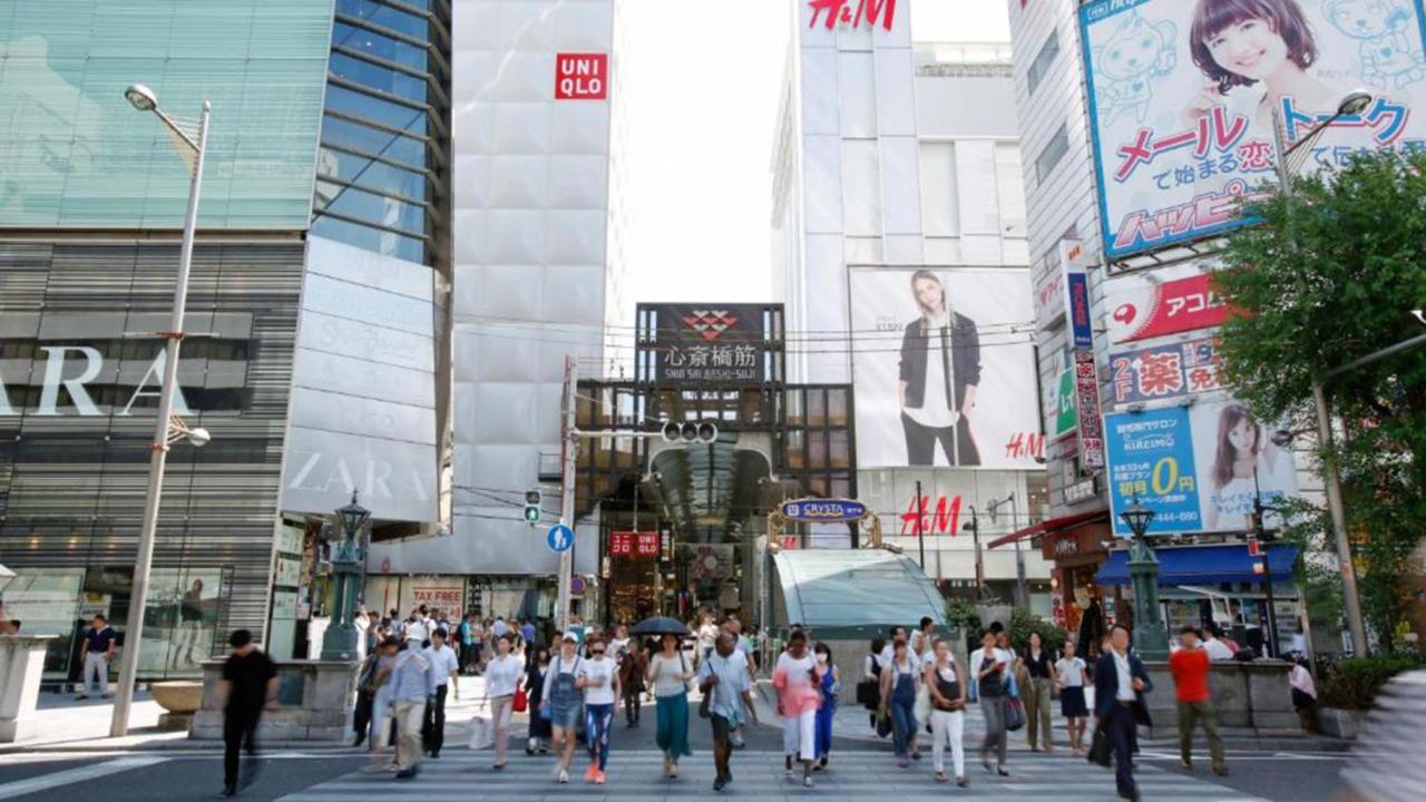 Toyoko Inn Osaka Shinsaibashi Nishi Exterior foto