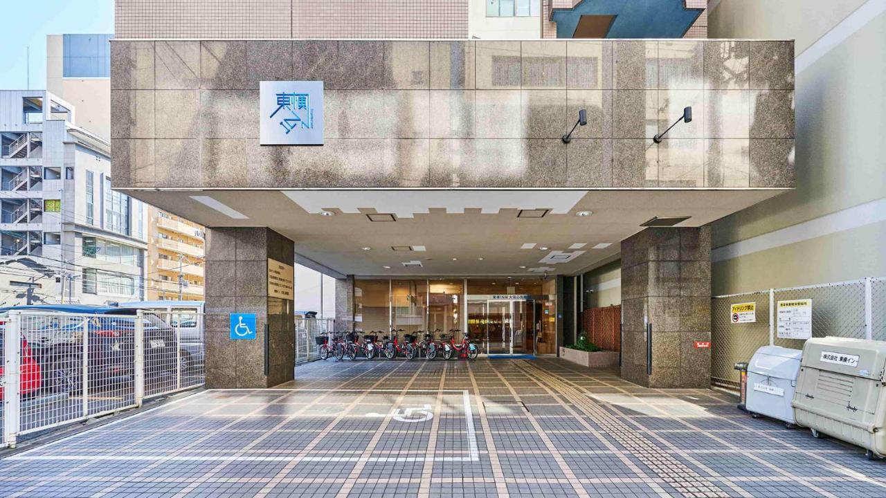 Toyoko Inn Osaka Shinsaibashi Nishi Exterior foto